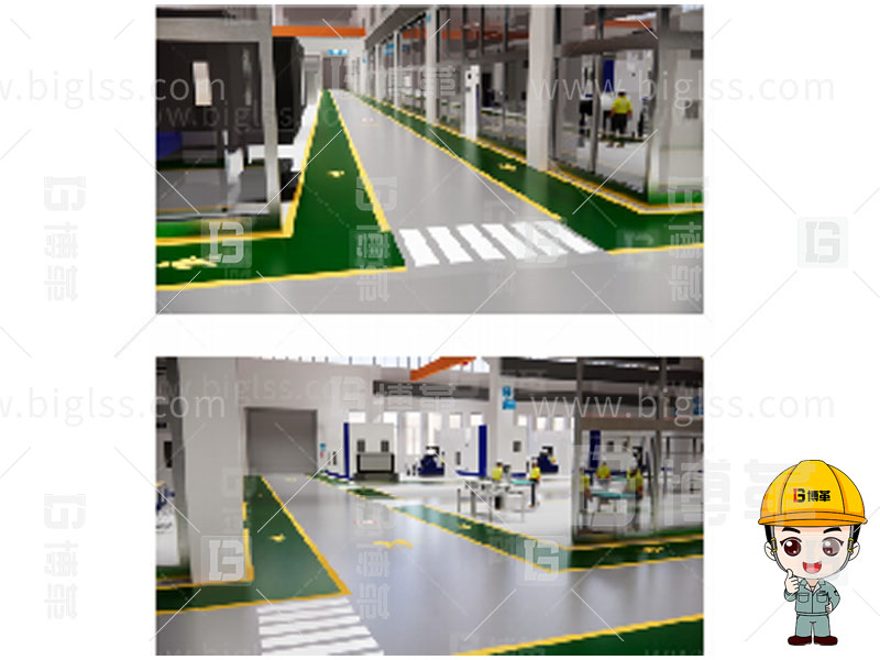 新工廠規劃，工業園區規劃，車間布局規劃，生產線體設計，數字化工廠，目視化設計，上海博革，博革咨詢